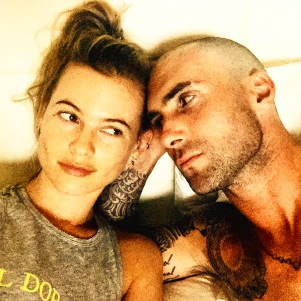 Adam Levine, Behati Prinsloo Adam Levine, Behati Prinsloo